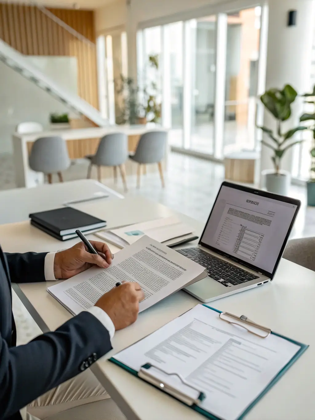 A VMA processing insurance claims and verifying patient information, highlighting their administrative expertise.