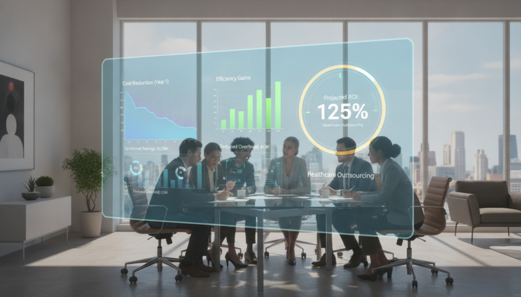 Healthcare Outsourcing ROI: How to Calculate What You’ll Save in Year One