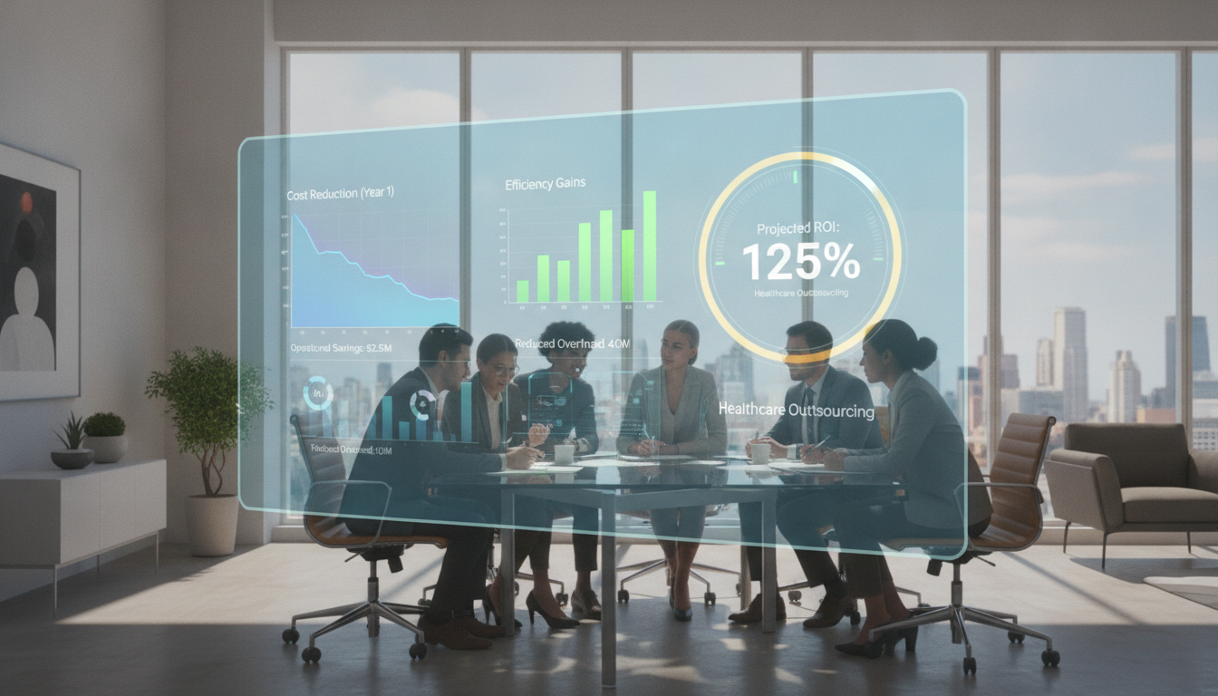 Healthcare Outsourcing ROI: How to Calculate What You’ll Save in Year One