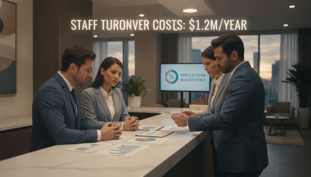 Front Desk Turnover Is Costing You $4,000–$8,000 Per Hire. Here’s the Fix.