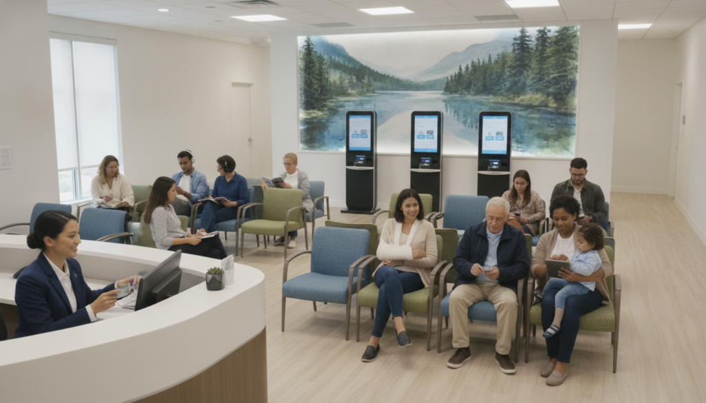high volume patient check-in high volume patient check-in