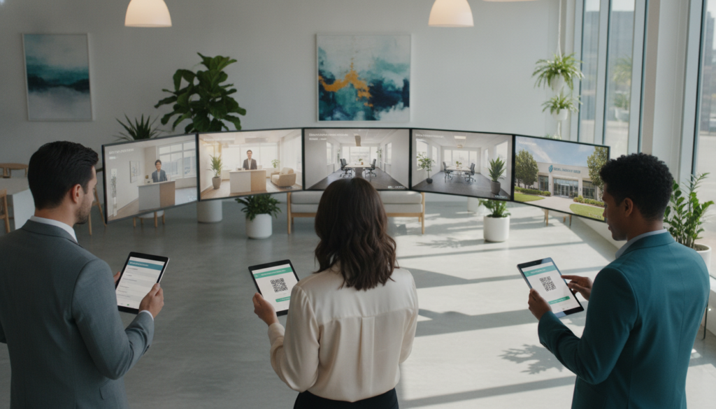 multi-location practice check-in