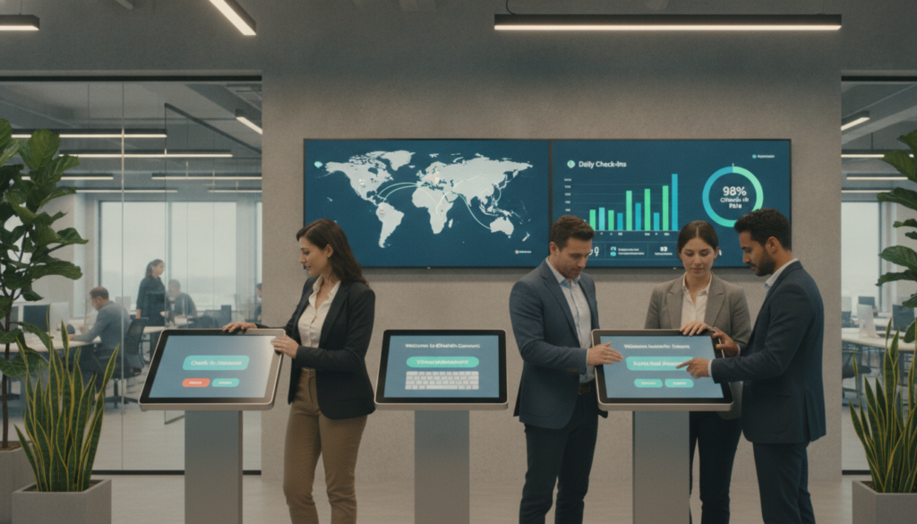 multi-location practice check-in