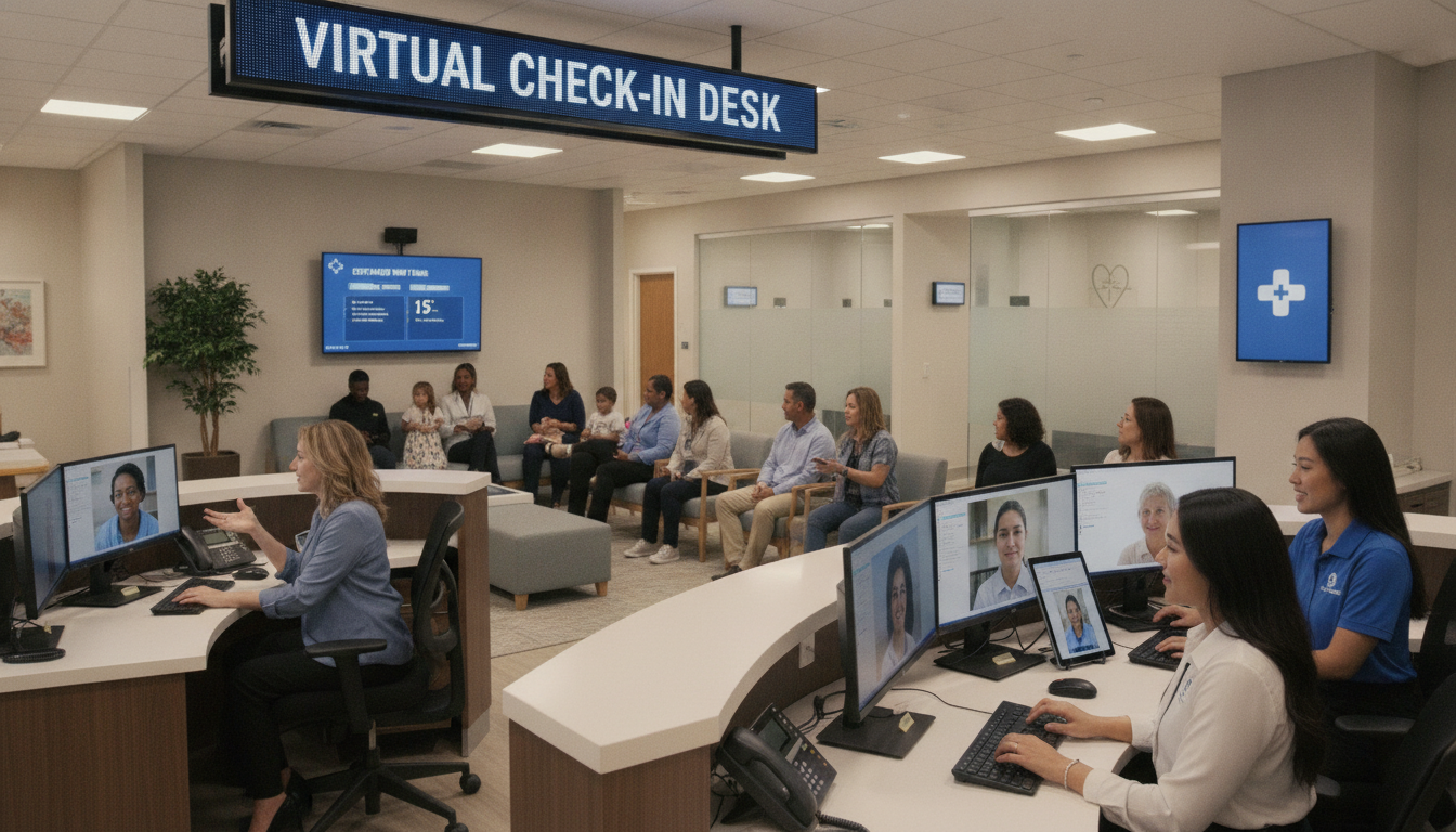 Virtual Front Desk for Urgent Care Clinics: Handling Walk-In Volume Without Chaos