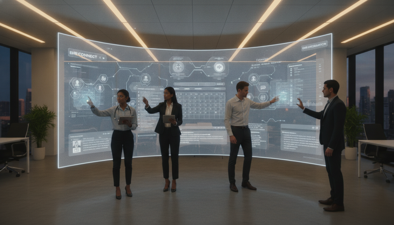 How Virtual Front Desk Agents Work Inside Your Existing EHR — No New Software
