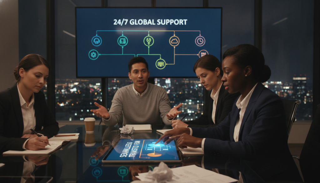 24/7 transition support 24/7 transition support