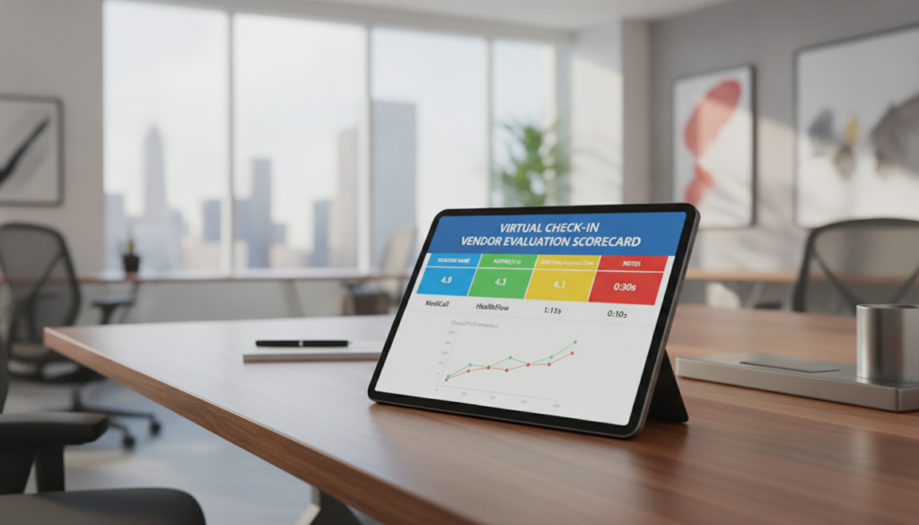 Virtual Check-In Vendor Evaluation: A Scorecard for Practice Managers