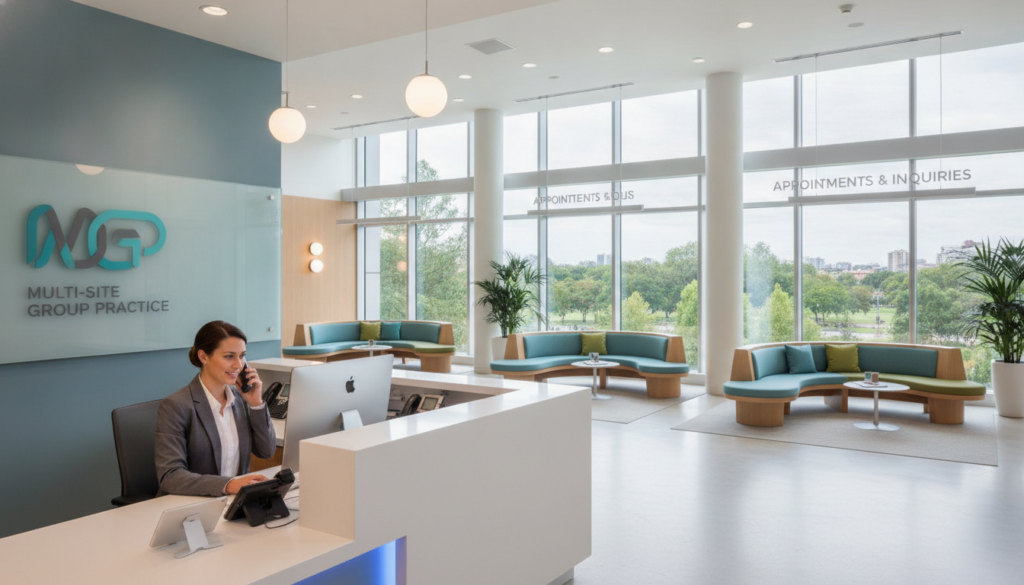 front desk standardization across practice locations