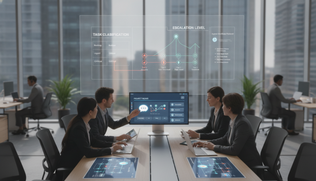 hybrid workflow escalation rules hybrid workflow escalation rules