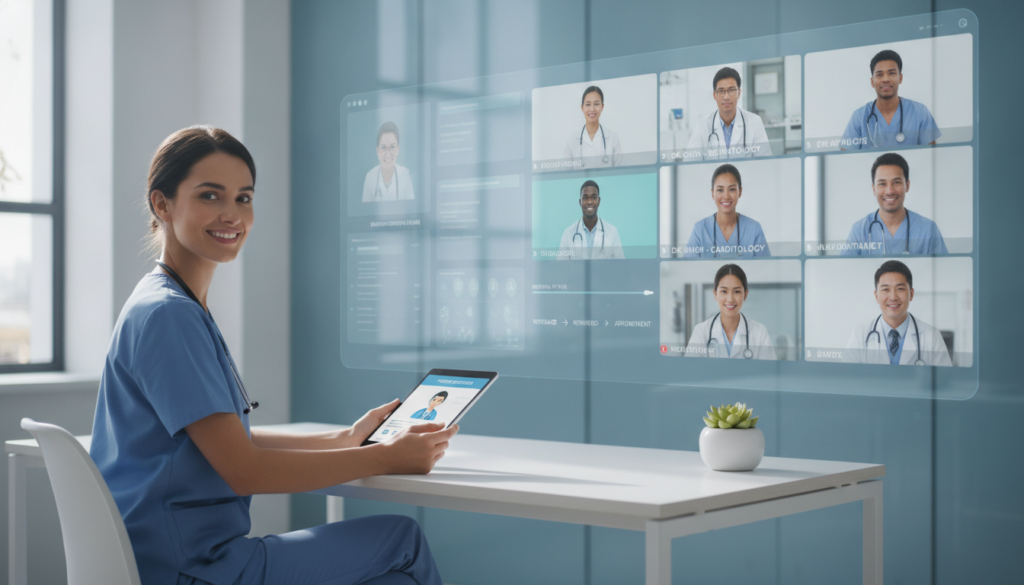 patient intake and referral coordination