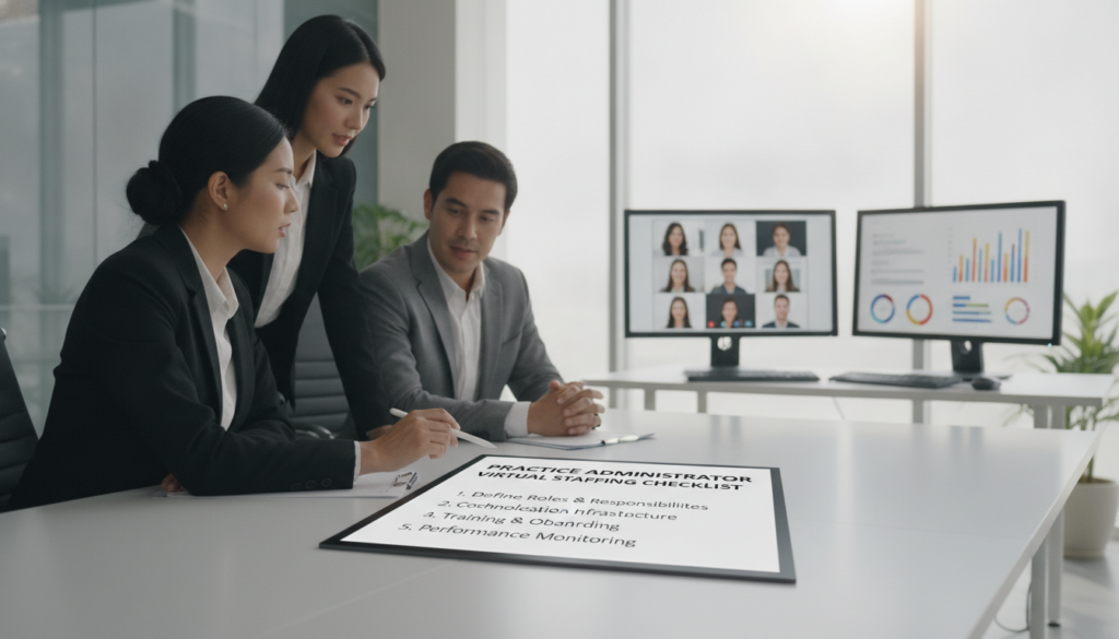 A Practice Administrator’s Checklist for Switching to Virtual Staffing