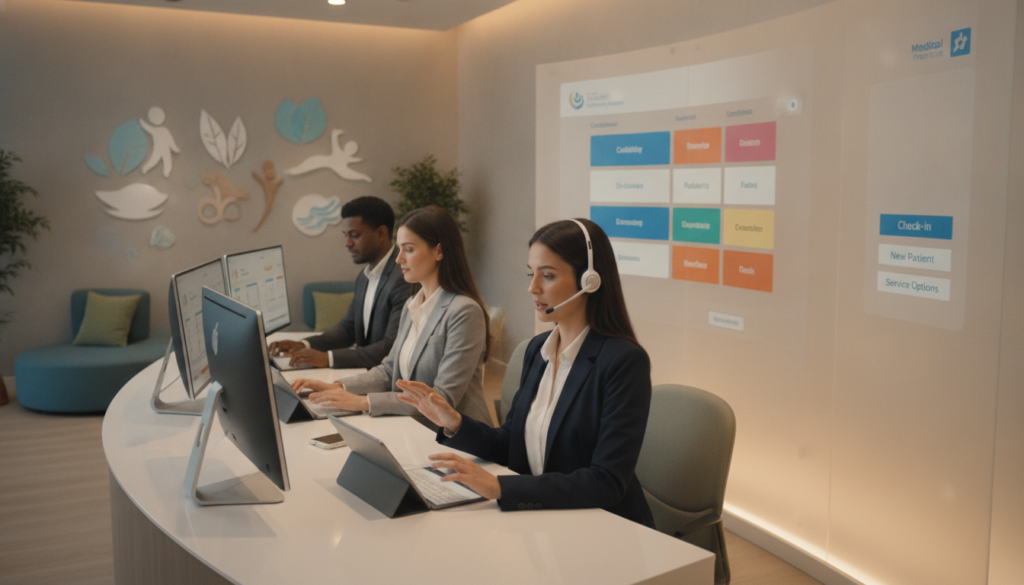 virtual front desk appointment scheduling