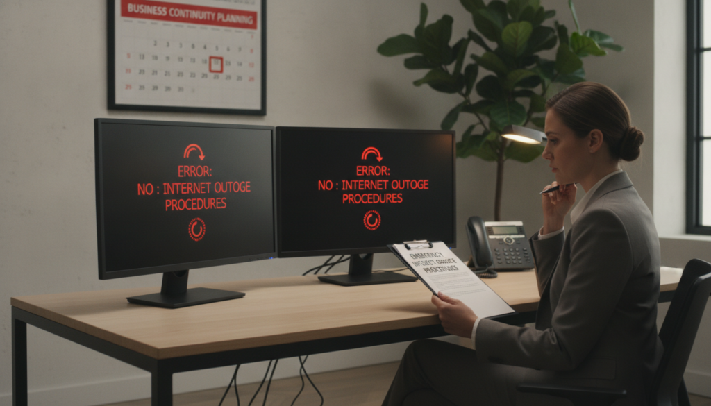 What Happens When the Internet Goes Down? Business Continuity for Virtual Front Desks