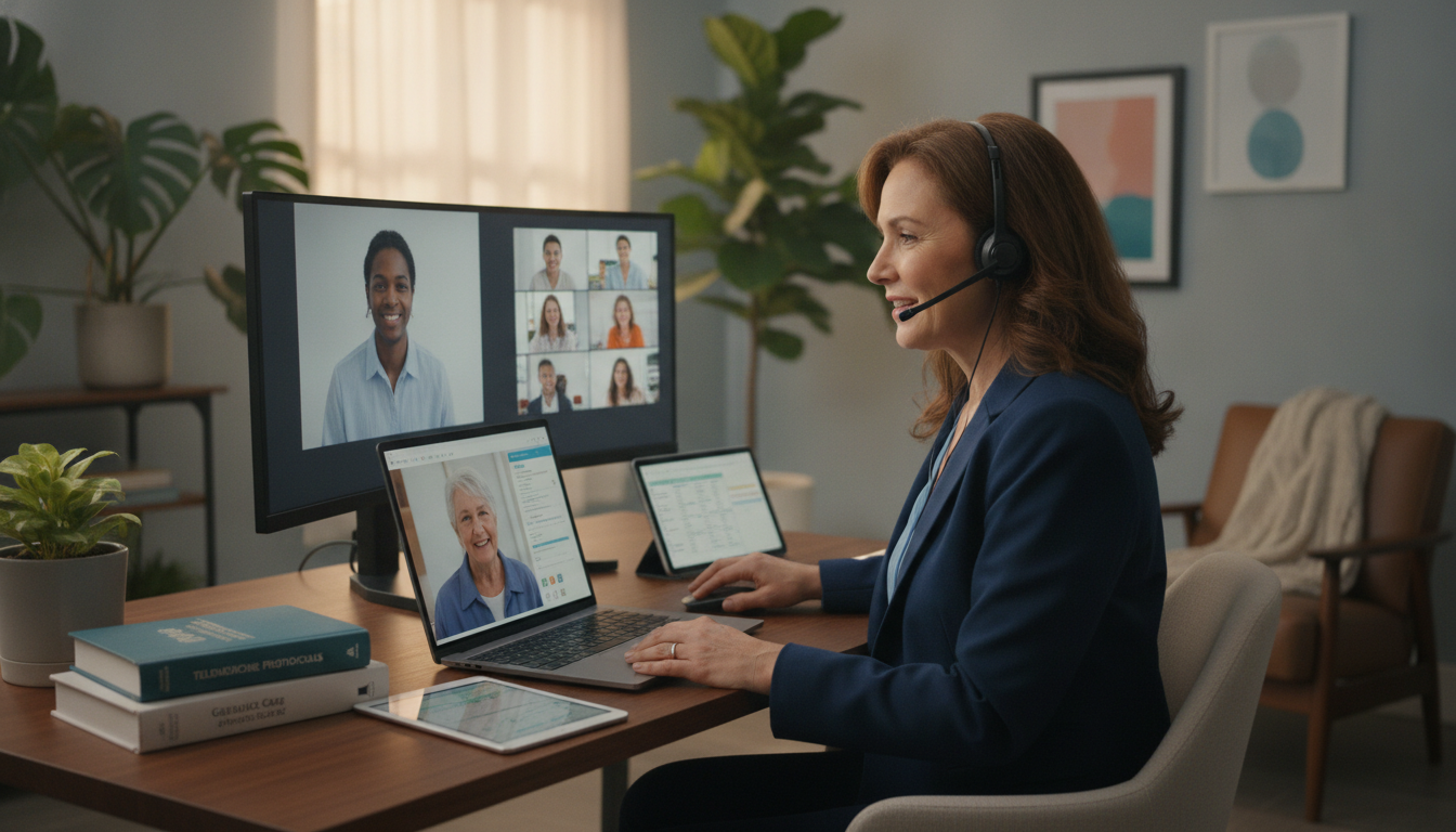 Virtual Medical Assistants for Home Health and Hospice Agencies: Coordinating Care Remotely