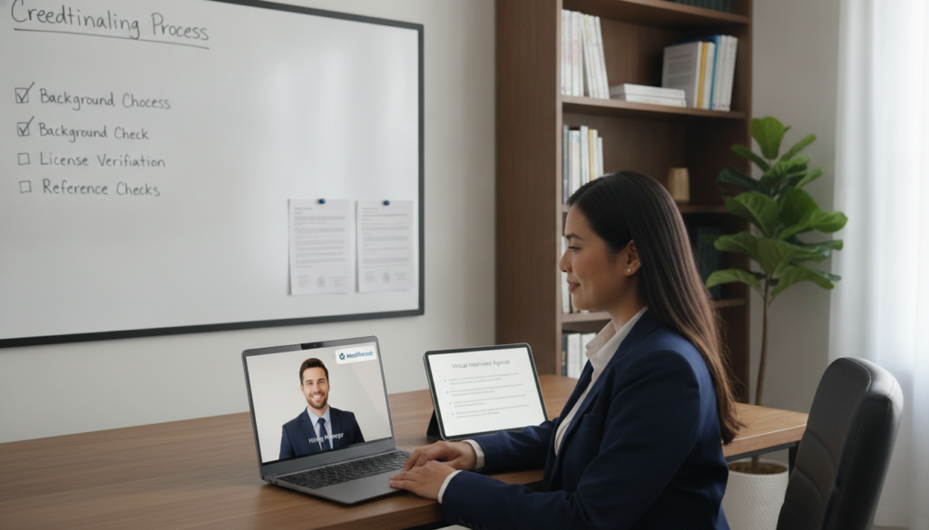 Background Checks and Credentialing: How Virtual Medical Staff Are Screened