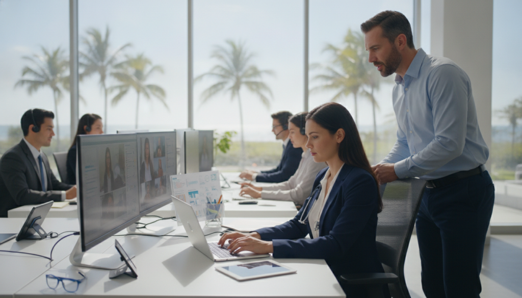 Virtual Medical Staffing for Florida Practices Facing Seasonal Patient Surges