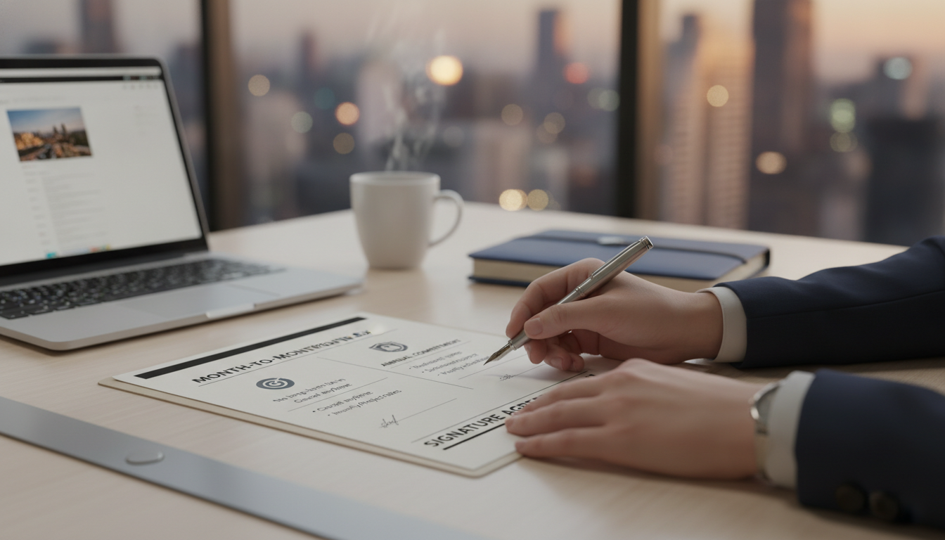 Virtual Staffing Contract Terms: Month-to-Month vs. Annual — Which Should You Choose?